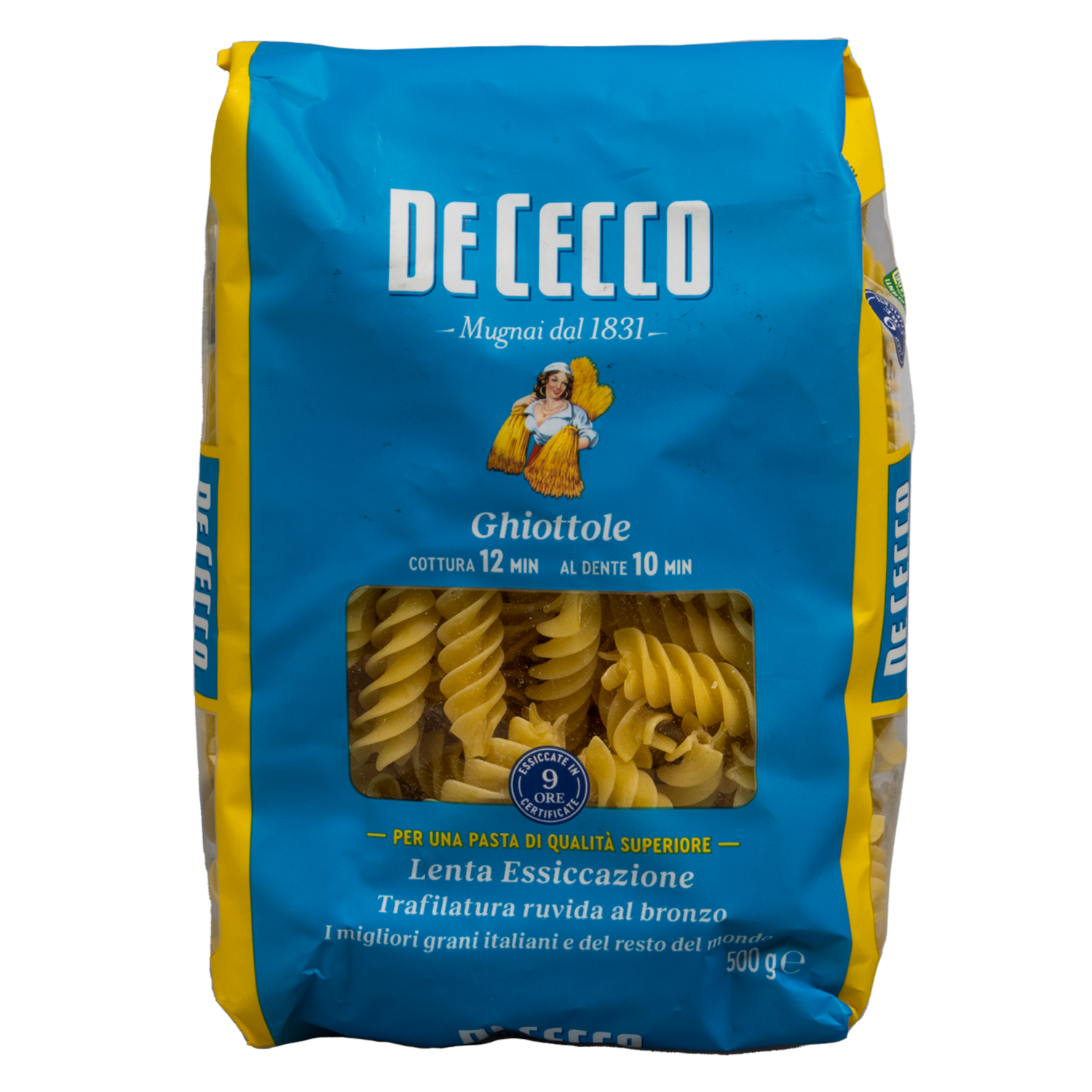 Fideos Pasta Sémola Ghiottole DE CECCO Funda