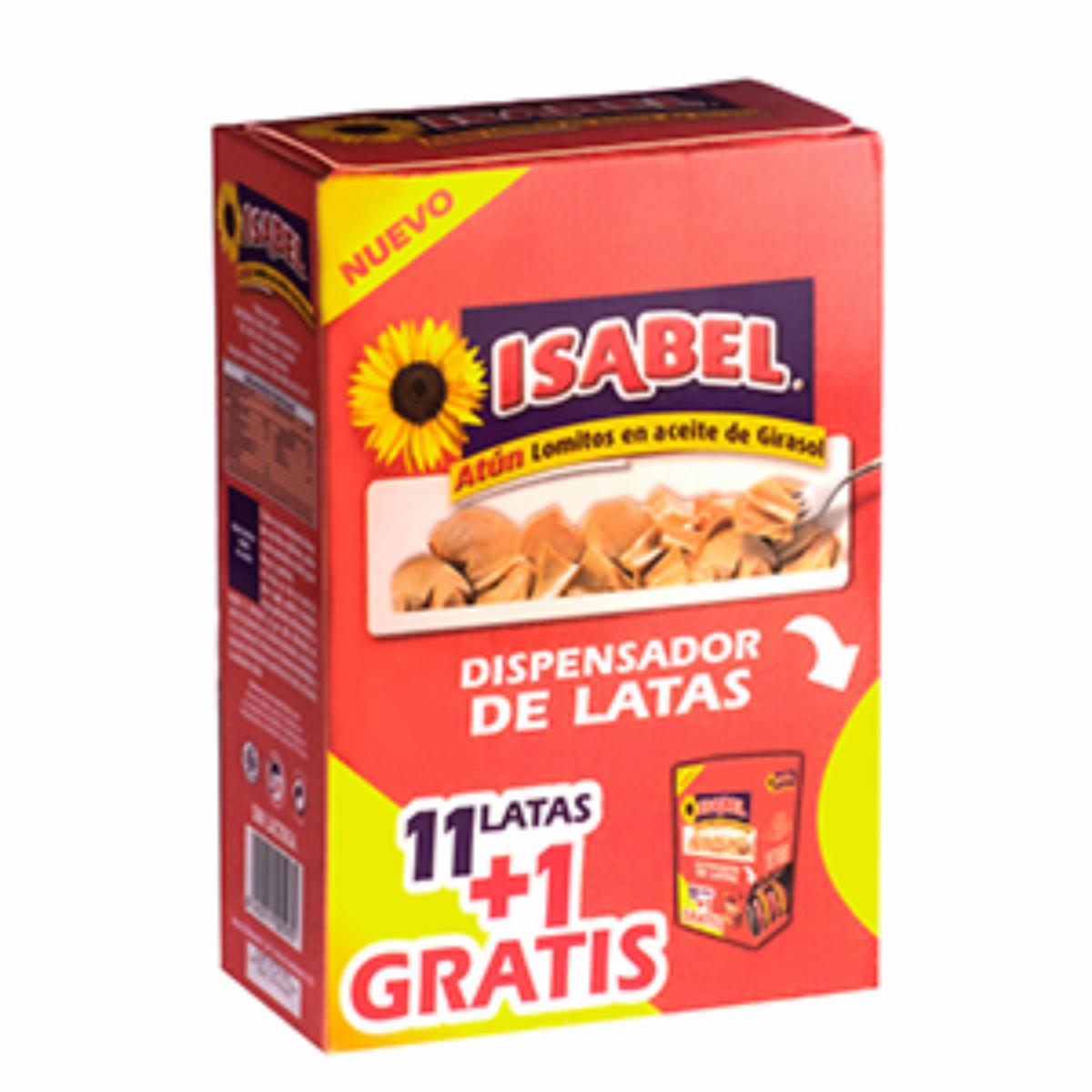 Atún En Aceite De Girasol 12 Pack ISABEL 960 g