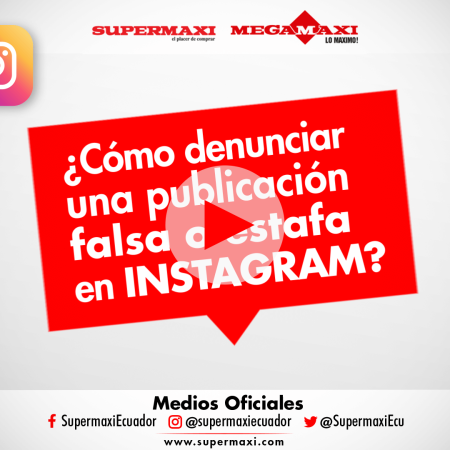 Denunciar Ofertas Falsas Instagram