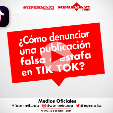 Denunciar Ofertas Falsas Tiktok