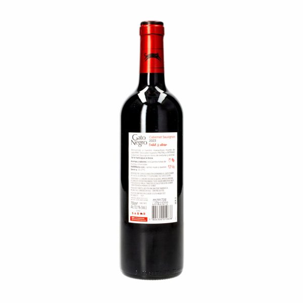 Vino Tinto Cabernet Sauvignon Gato Negro 750 Ml Supermaxi 