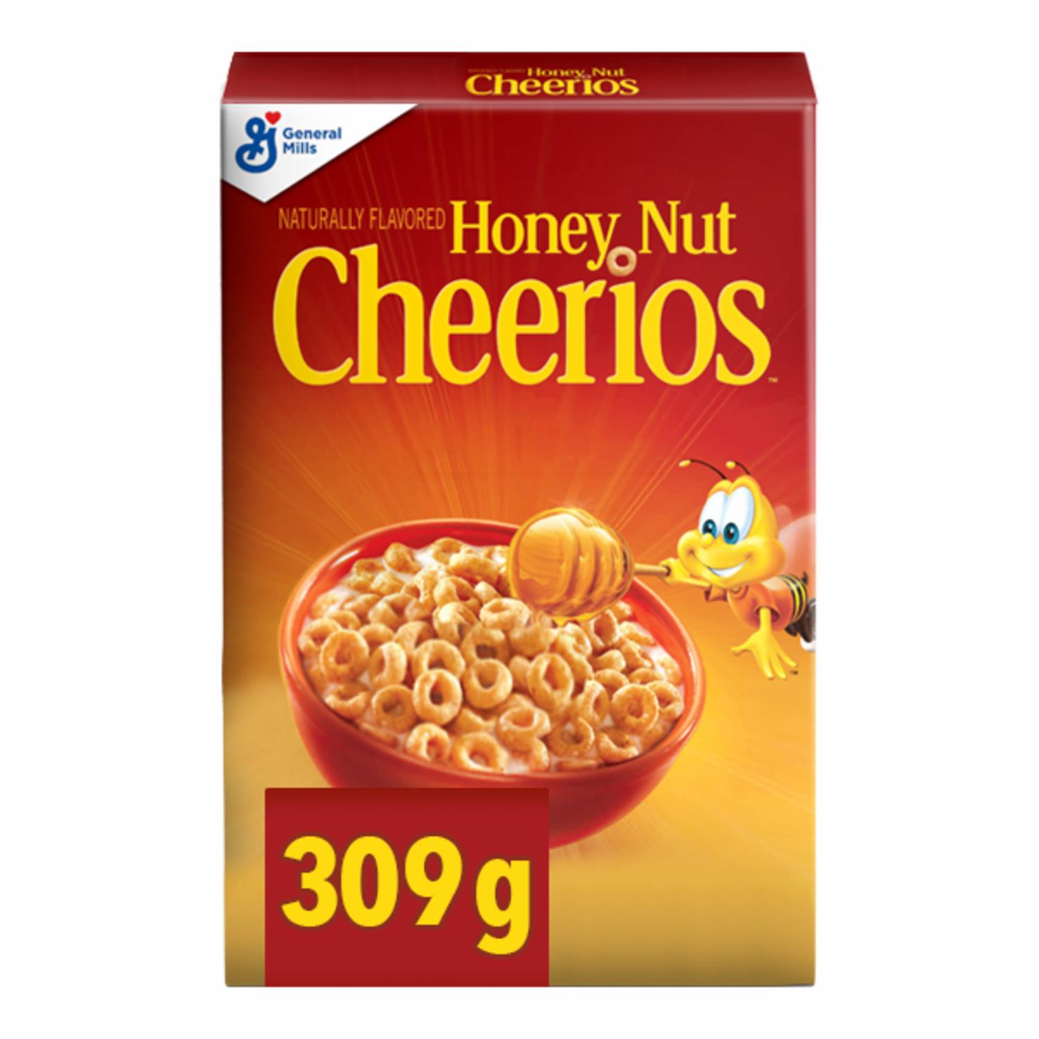Cereal En Hojuelas Honey y Nut CHEERIOS 309 G