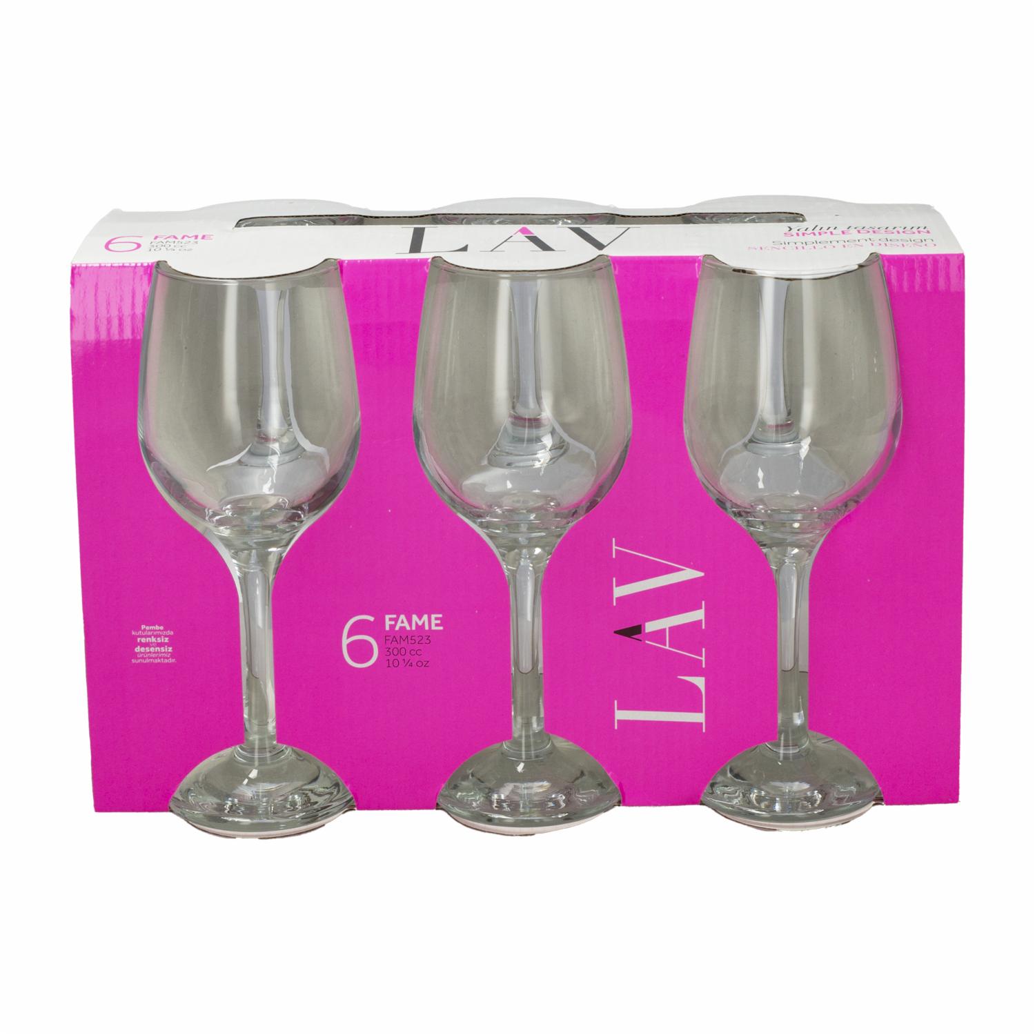 Copas Para Vino Blanco Fame Set LAV 6 Uds