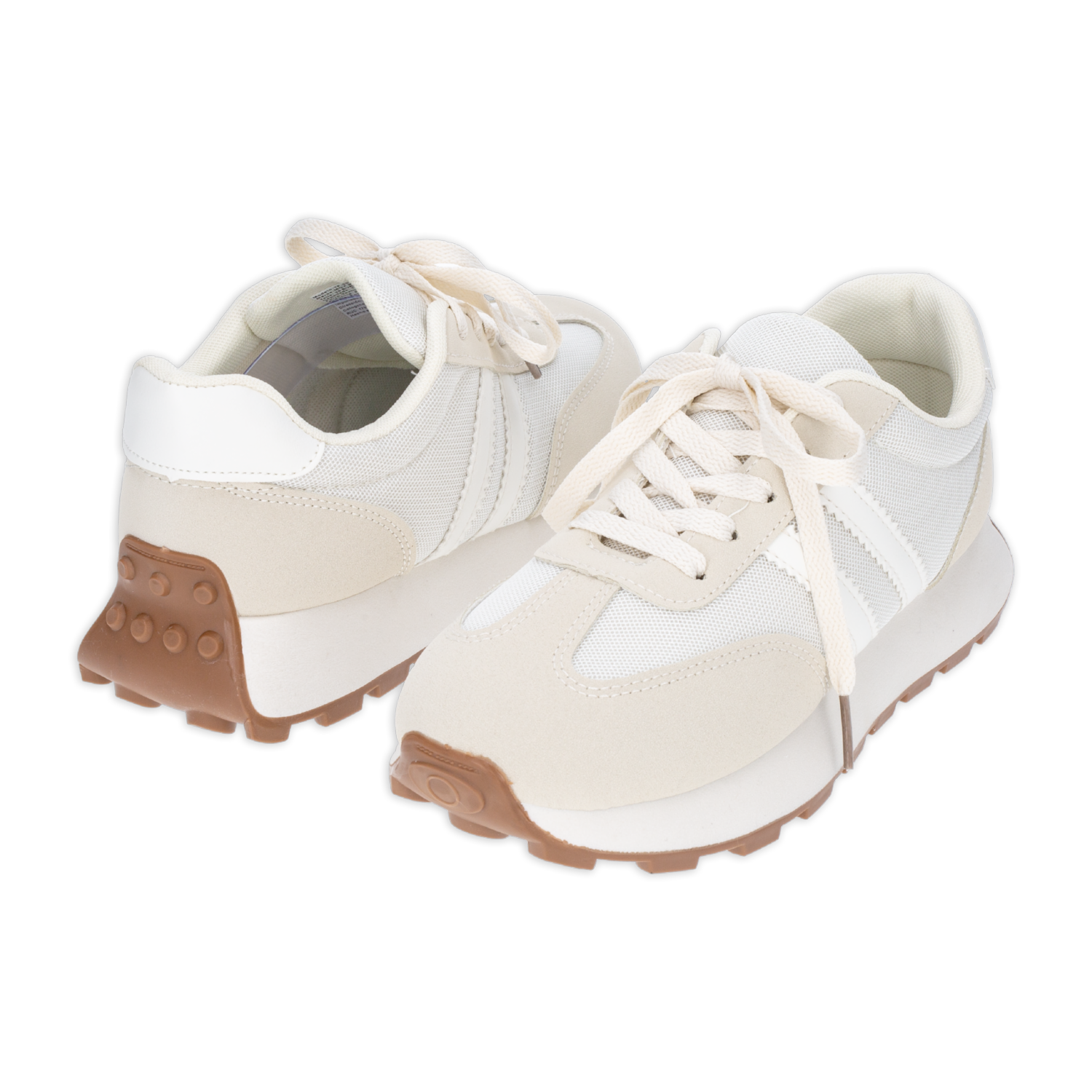 Zapatos Casual Beige Con Rayas MGX BASIC