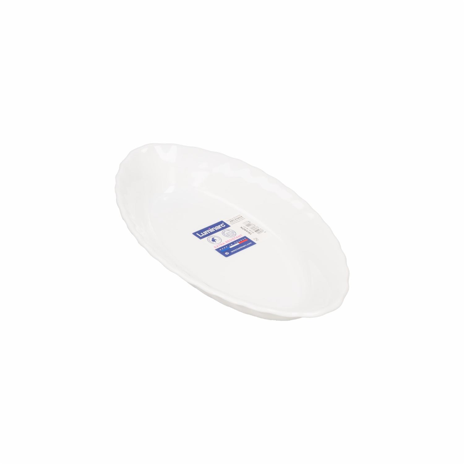 Plato Ovalado Trianon-Tempered LUMINARC 22 Cm