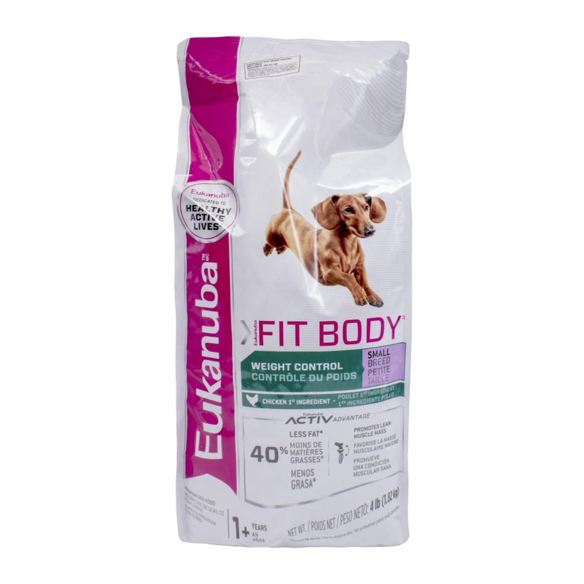 Alimento Para Perros Para Control De Peso Razas Pequeñas EUKANUBA 1814,37 G