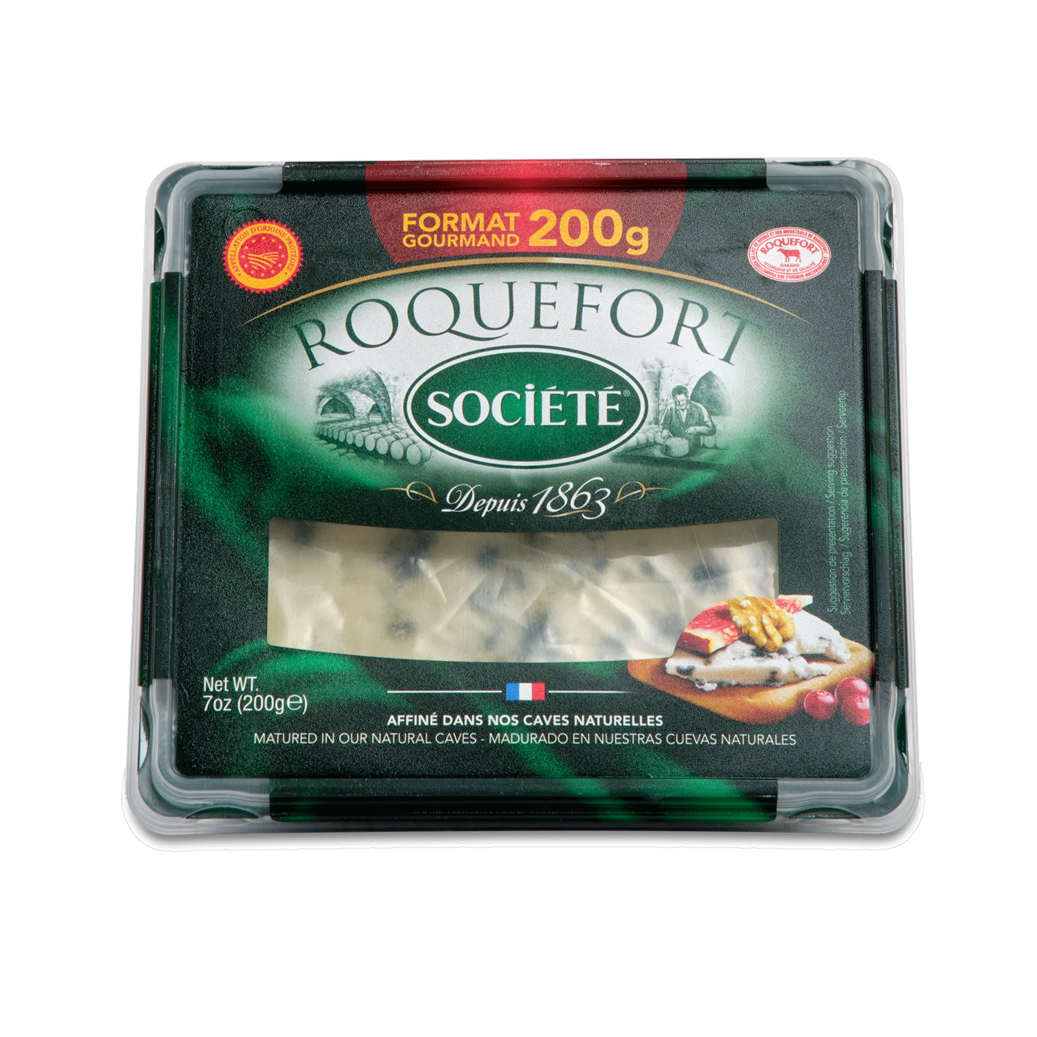 Queso Roquefort SOCIÉTÉ 200 G