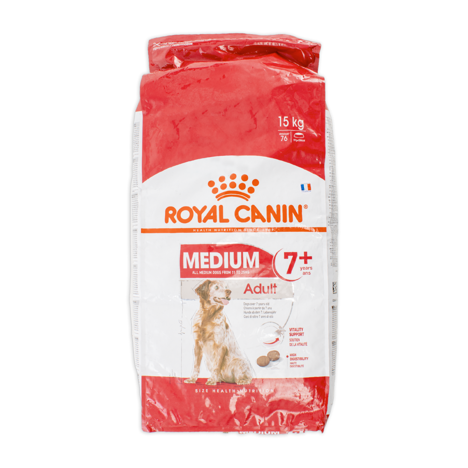 Alimento Para Perros Medium Adult 7+ ROYAL CANIN 15 Kg - Supermaxi