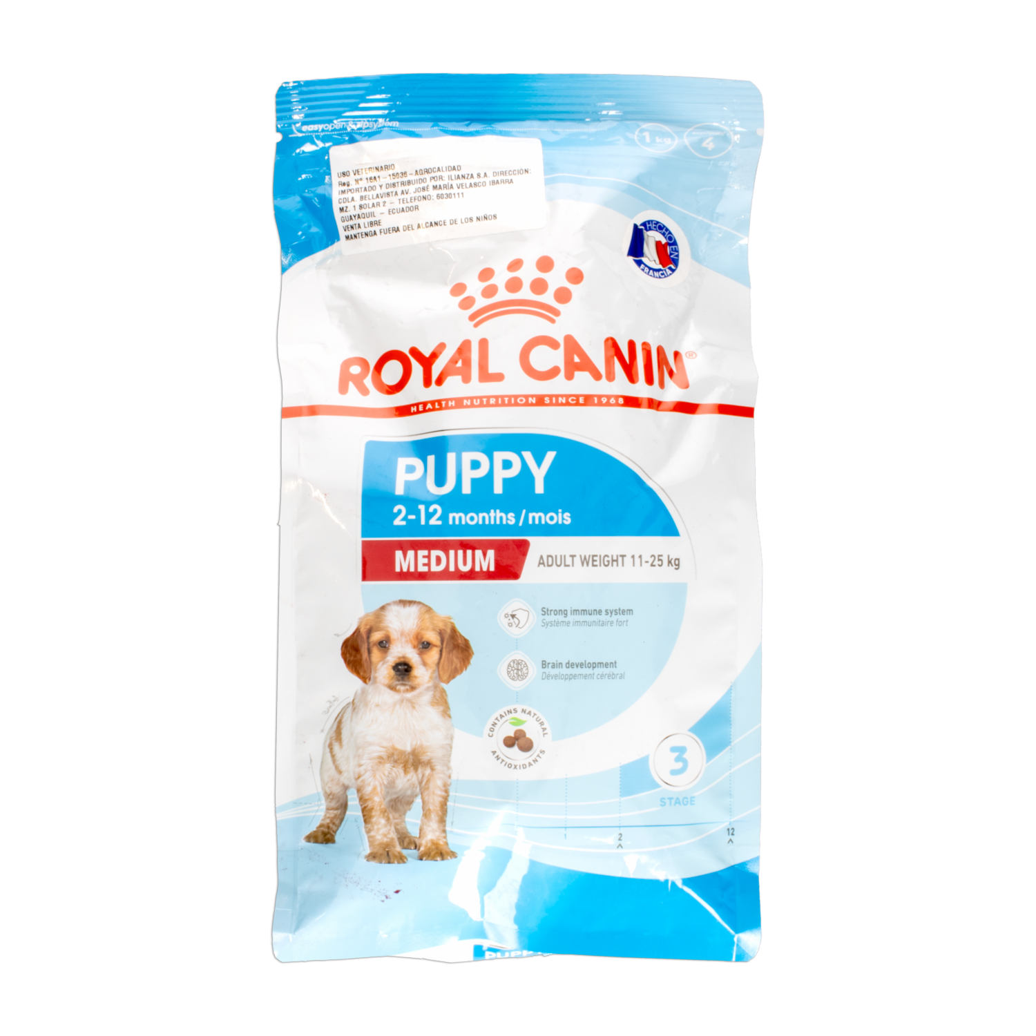Alimento Para Perros Cachorro Razas Medianas ROYAL CANIN 1 Kg