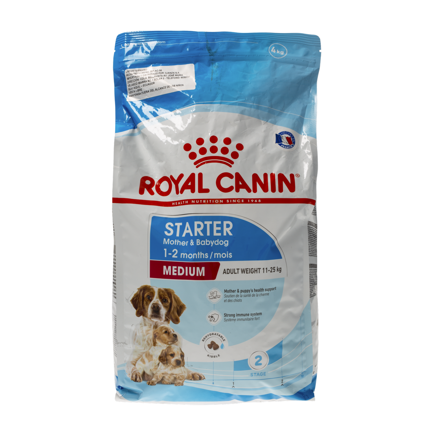 Alimento Para Perros Medium Starter Mama Y Cachorro ROYAL CANIN 4 Kg