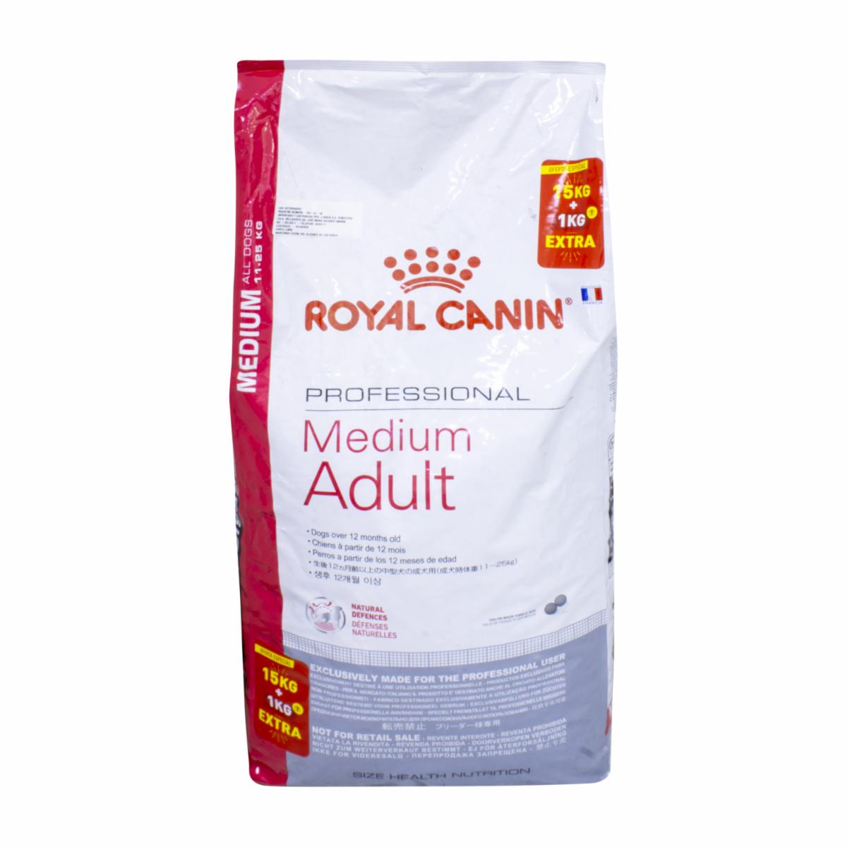 Alimento Para Perros Adultos Shn Medium 15+ 1Kg ROYAL CANIN 16 Kg