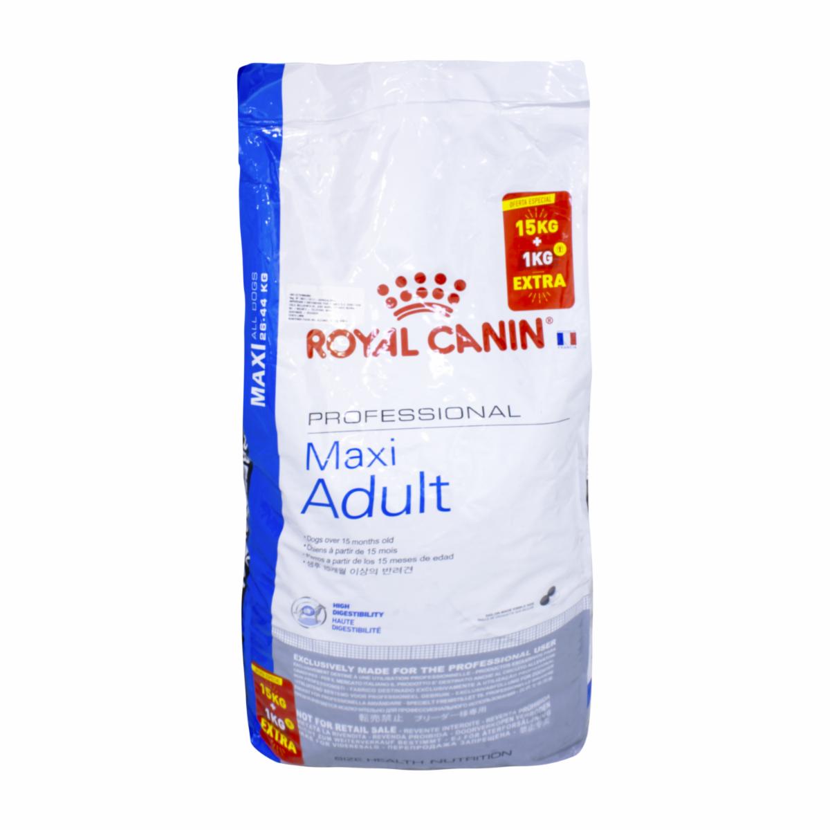 Alimento Para Perros Adultos Shn Maxi 15+1Kg ROYAL CANIN 16 Kg