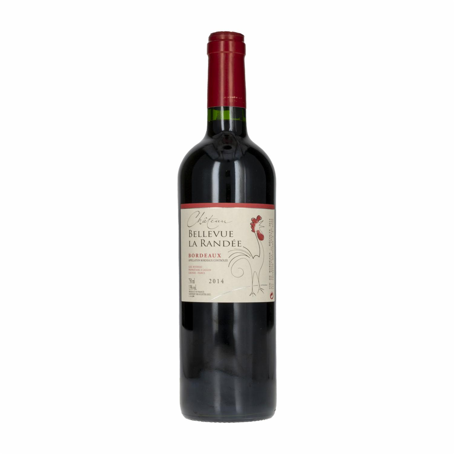 Vino Tinto Frances CHÂTEAU BELLEVEU LA RANDÉE 750 Ml