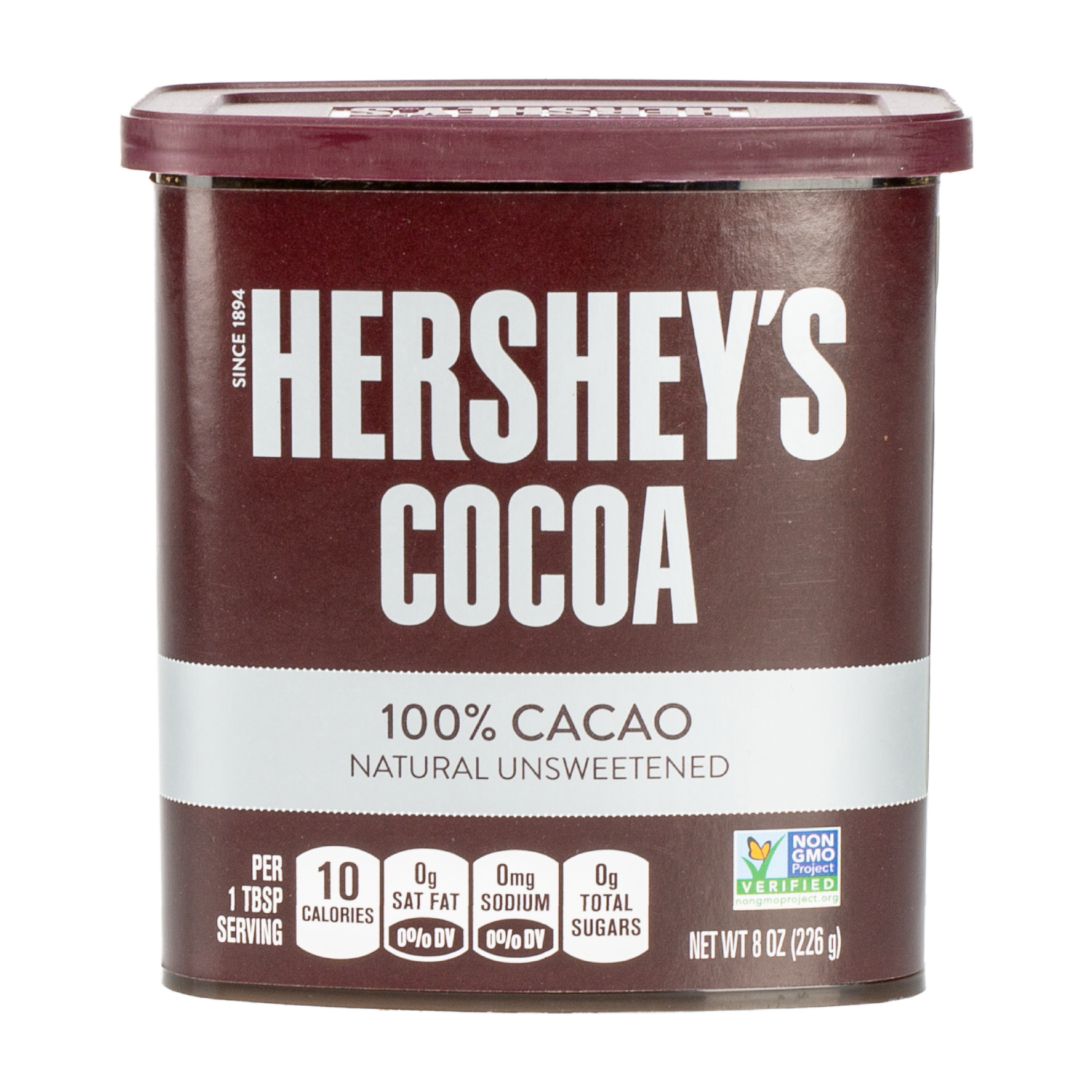 Cocoa 100% Cacao Sin Azúcar HERSHEY’S 226 G