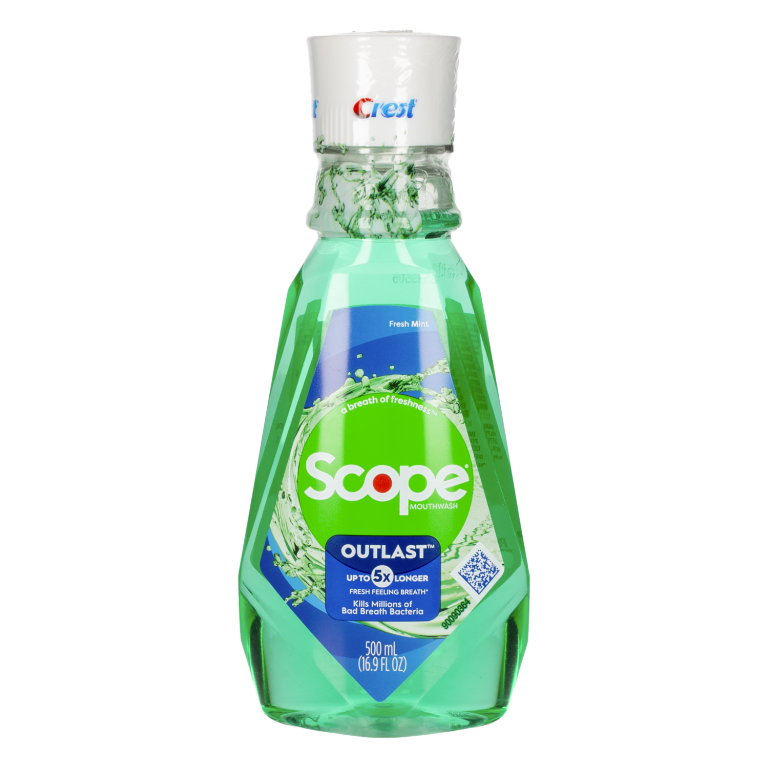 Enjuague  Bucal Scope 5X Outlast CREST 500 Ml