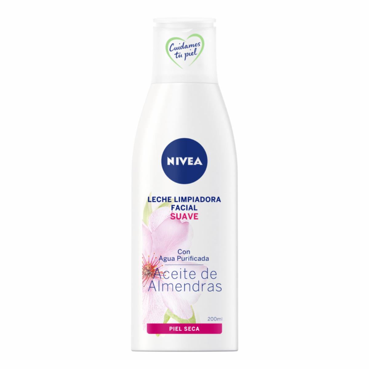Leche Limpiadora Suave Piel Seca NIVEA 200 Ml