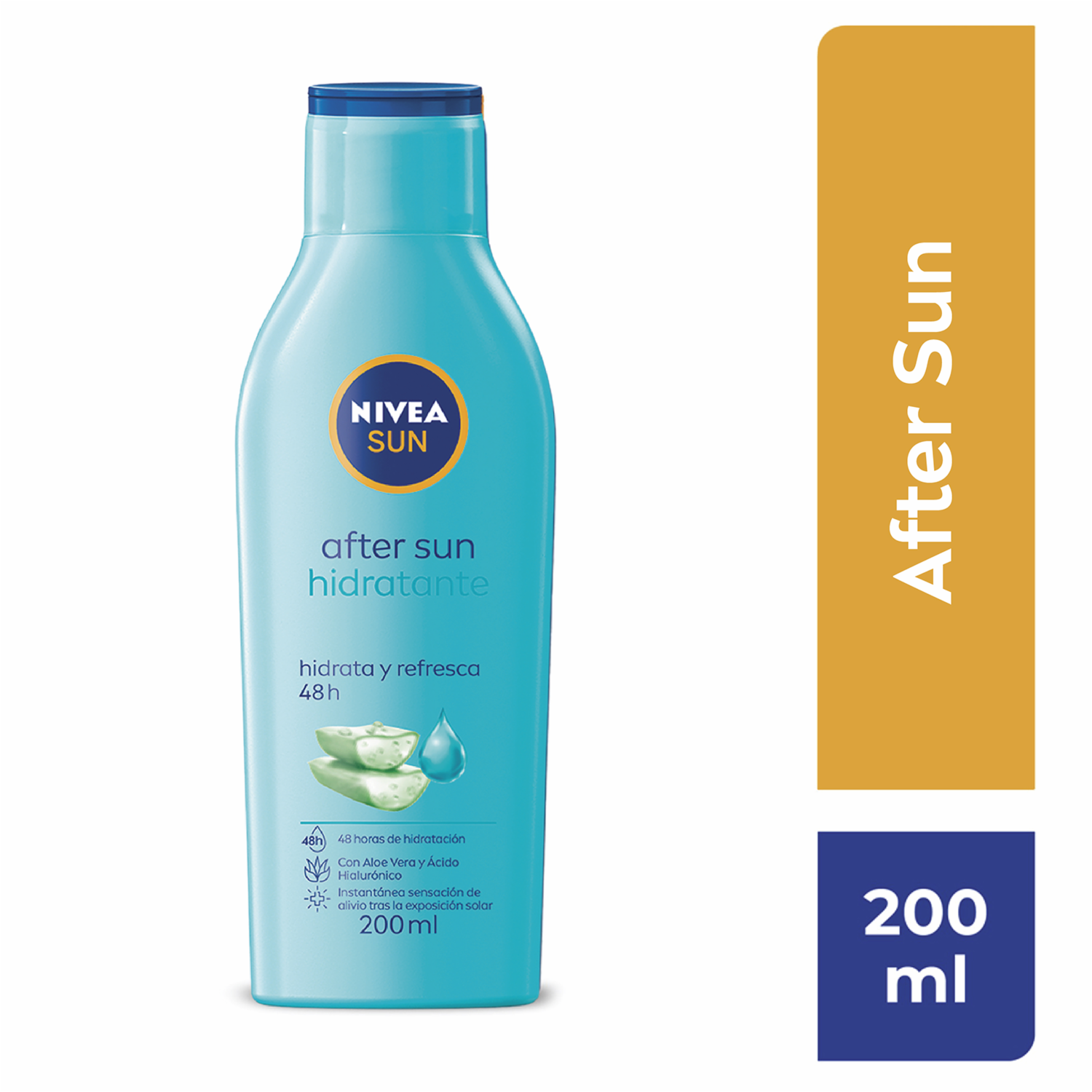 Protector Solar After Sun Con Aloe Vera Y Acido Hialurónico NIVEA 200 Ml