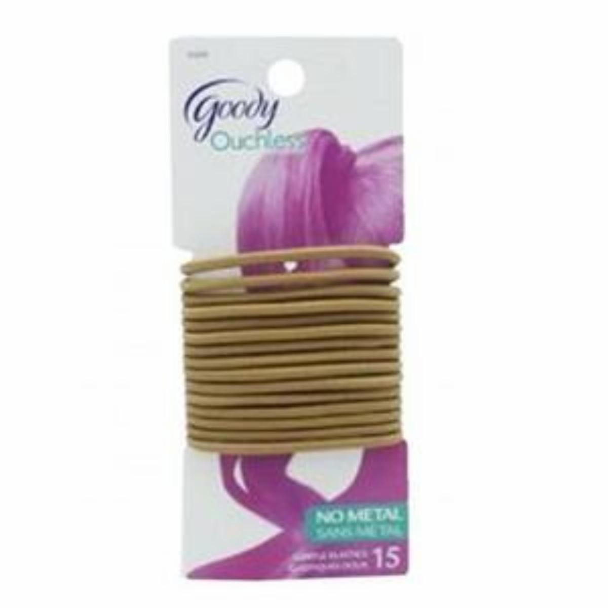 Vinchas De Cabello Tipo Elástico Trenzado 4Mm GOODY Unidad