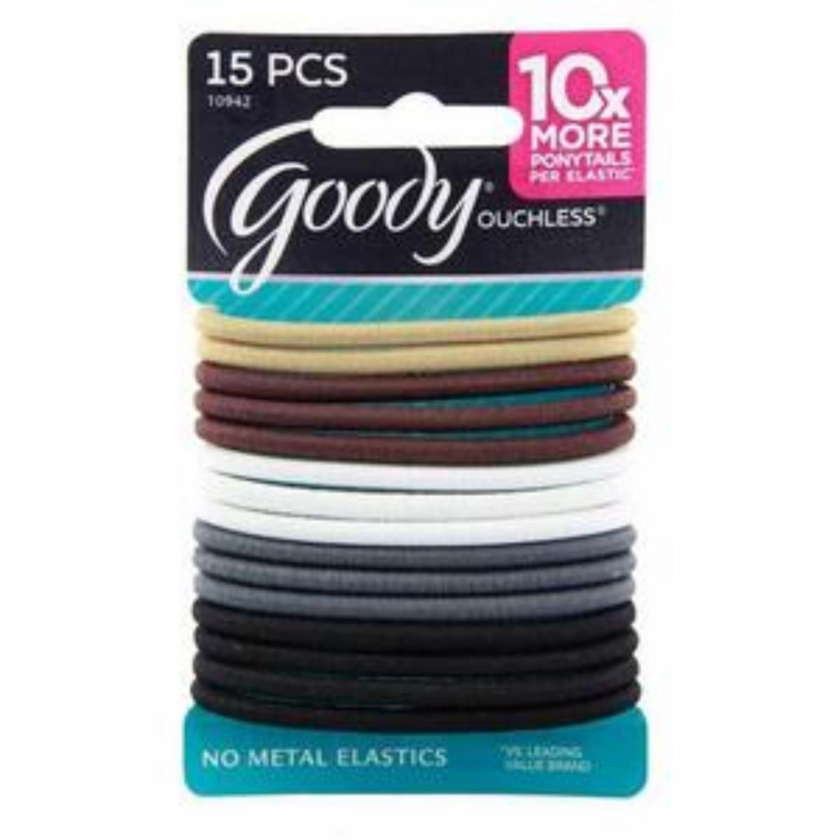 Vinchas De Cabello Tipo Elástico De Colores GOODY Paquete