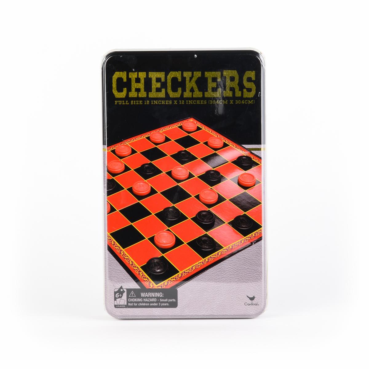 Juego De Mesa Damas CARDINAL 2 Jugadores