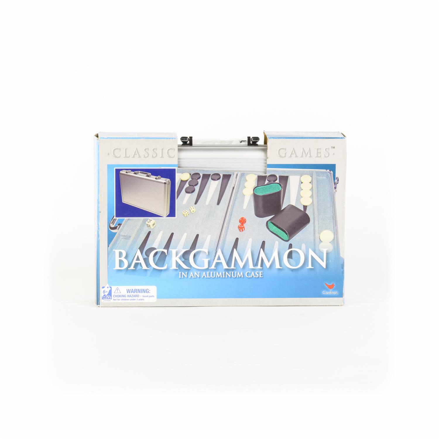 Juego De Mesa Backgammon CARDINAL 2 Jugadores