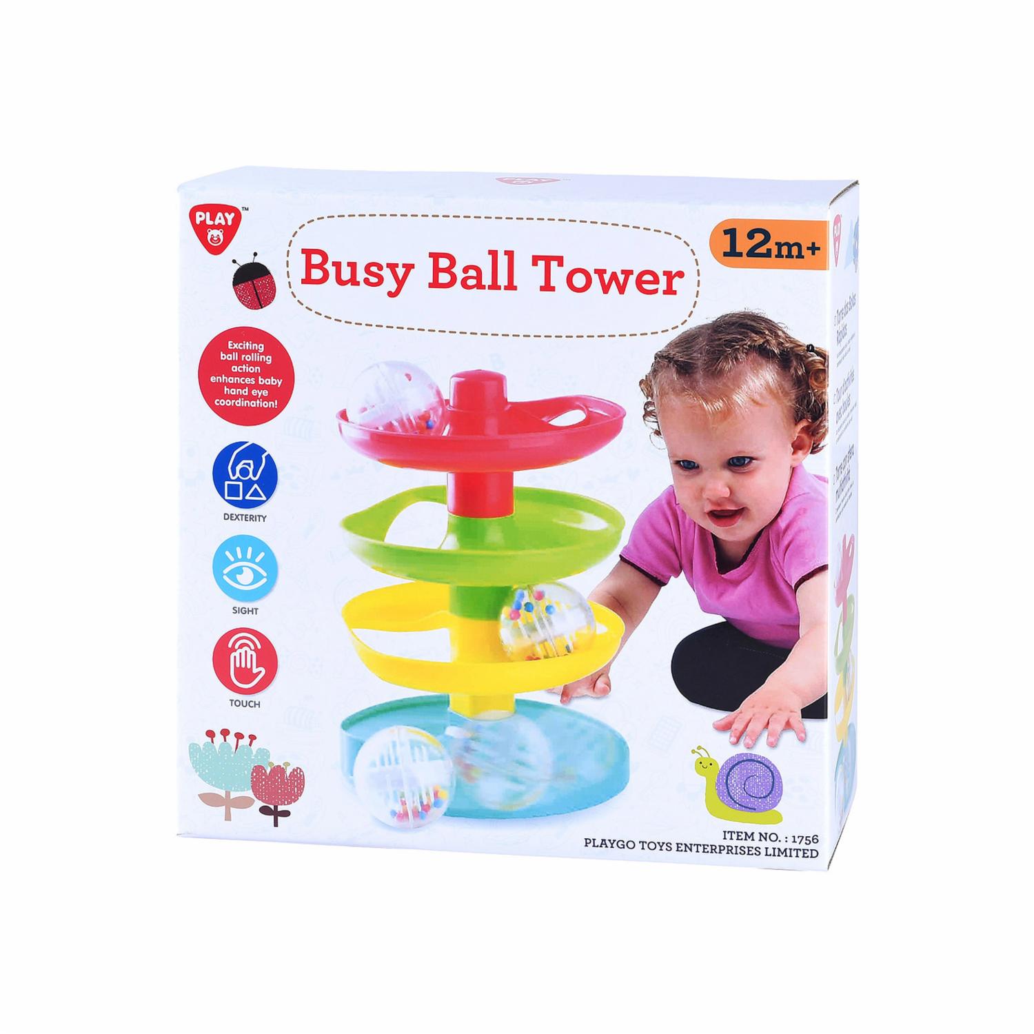 Set De Juego Torre De Bolas Giratorias PLAYGO Para Bebé