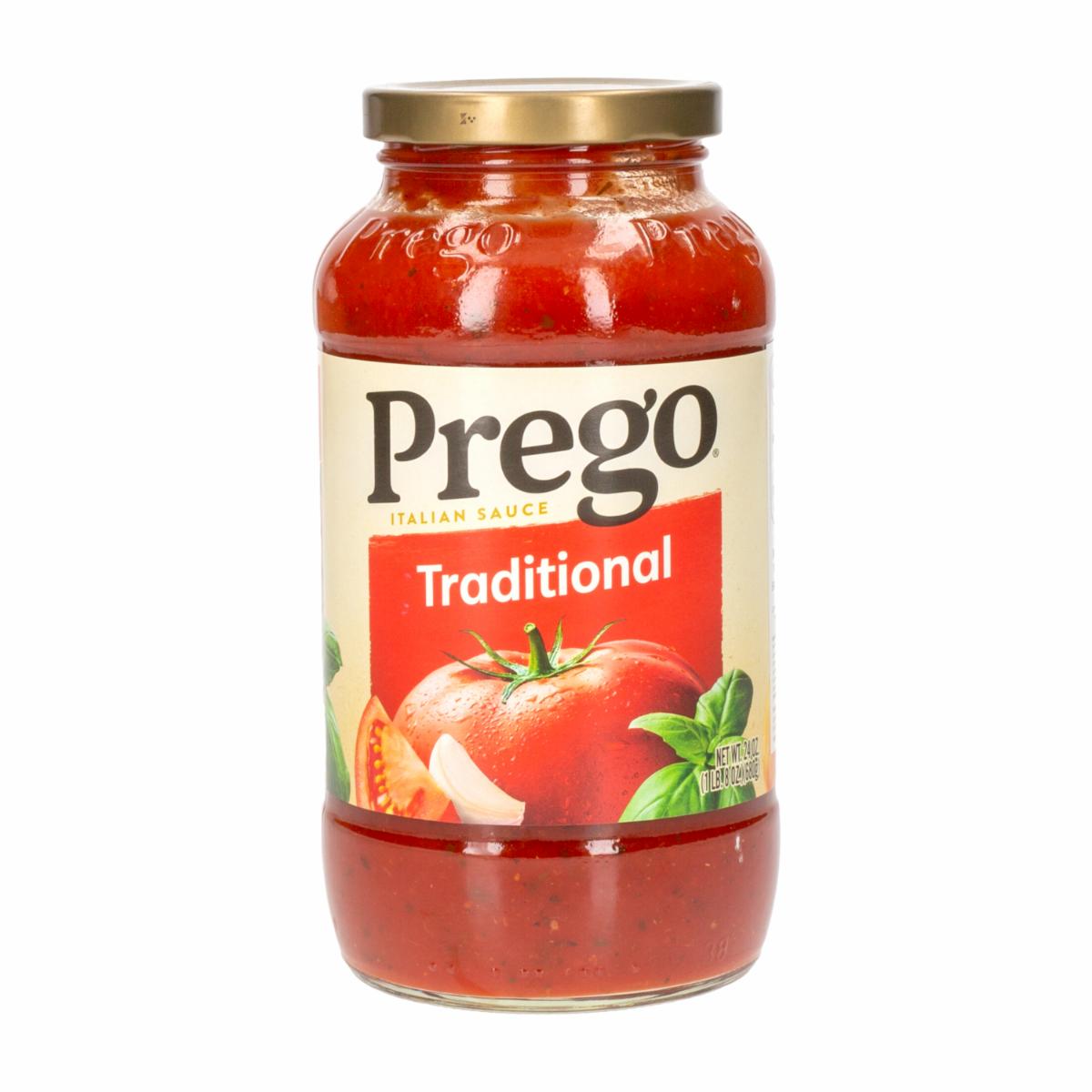 Salsas Italiana Tradicional Sin Gluten PREGO Frasco