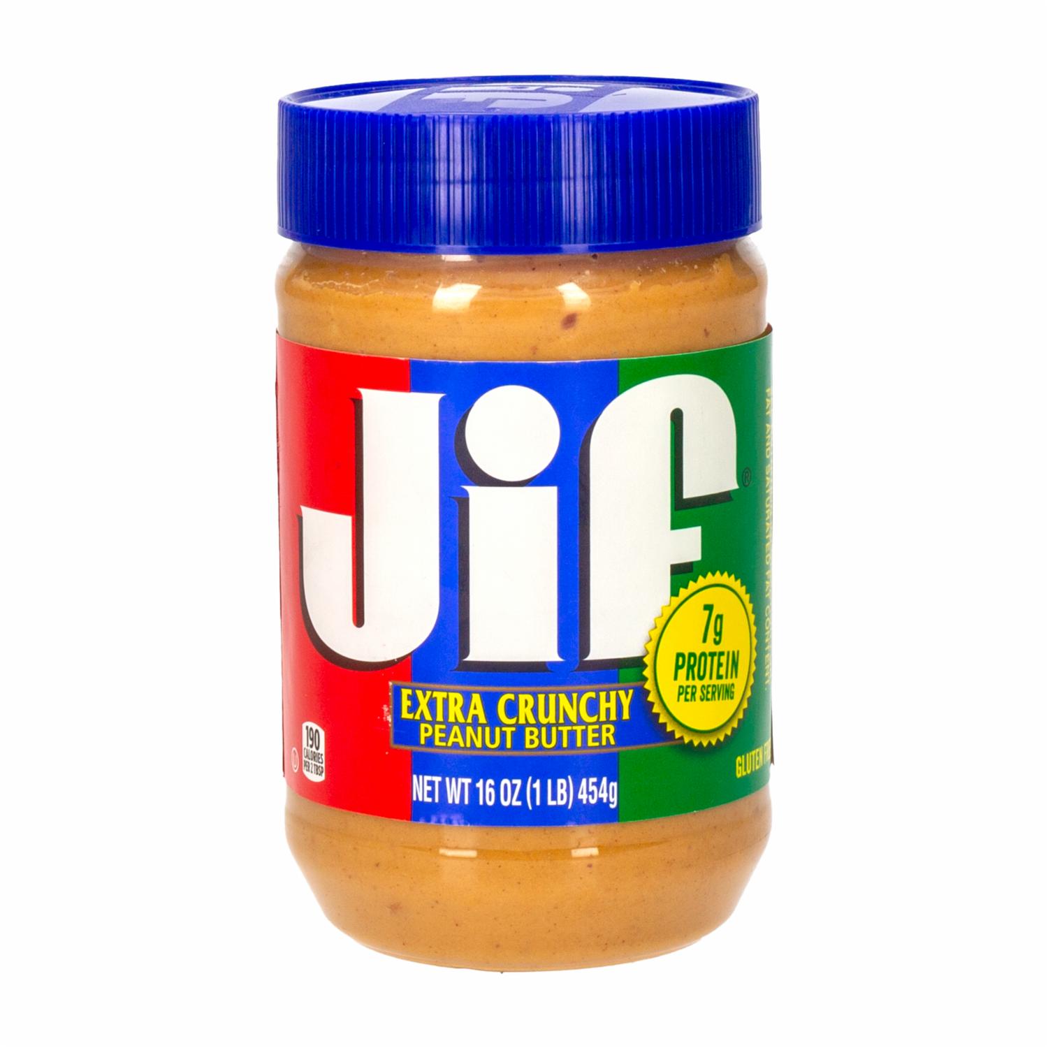 Mantequilla De Maní Extra Crujiente JIF 454 G