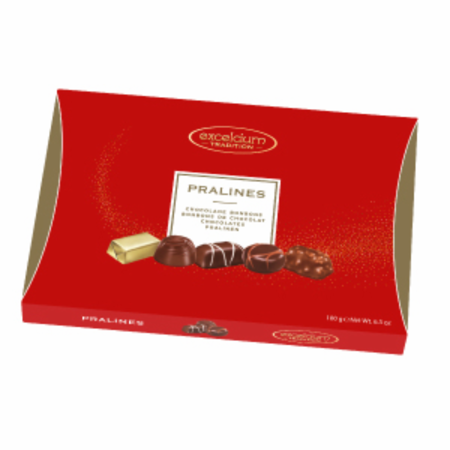 Chocolates Rellenos Caja Roja EXCELCIUM 180 G