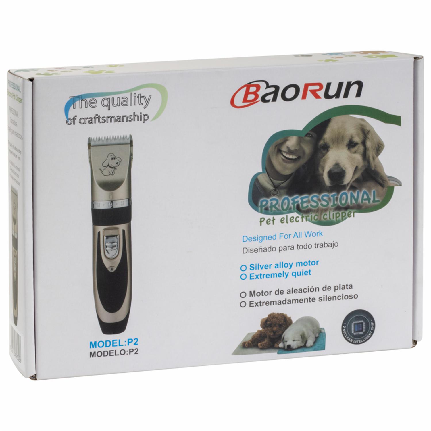 Cortador De Pelo Para Mascota Profesional BAORUN Ancho: 27 5 Cm Alto: 20Cm Profundidad: 6Cm