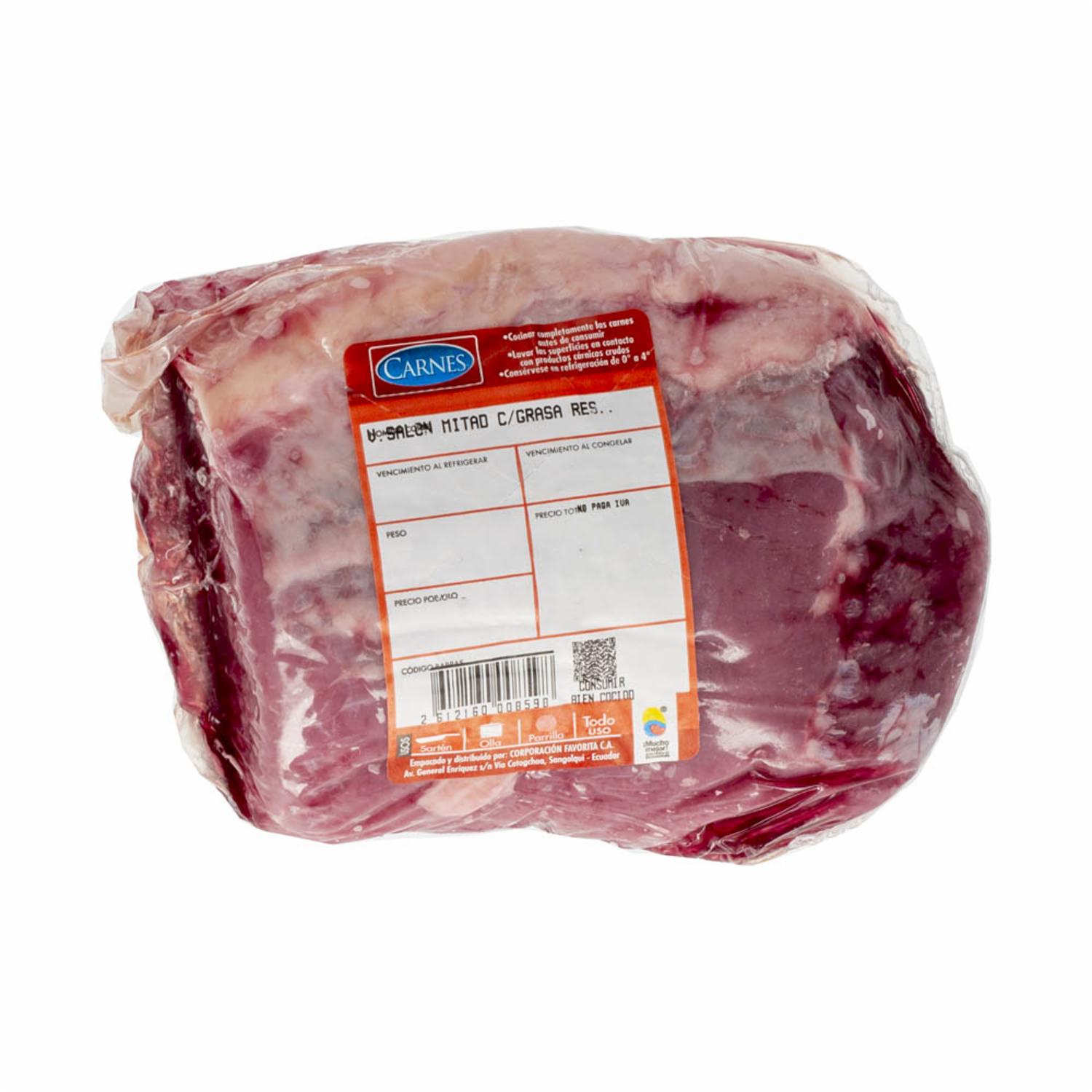 Corte De Res, Salón Mitad Con Grasa SUPERCARNES Al Peso - Supermaxi