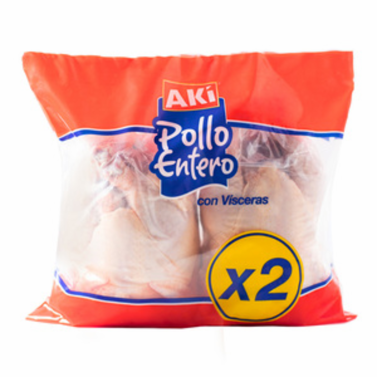 Dúo Pack Pollo Entero AKÍ Al Peso
