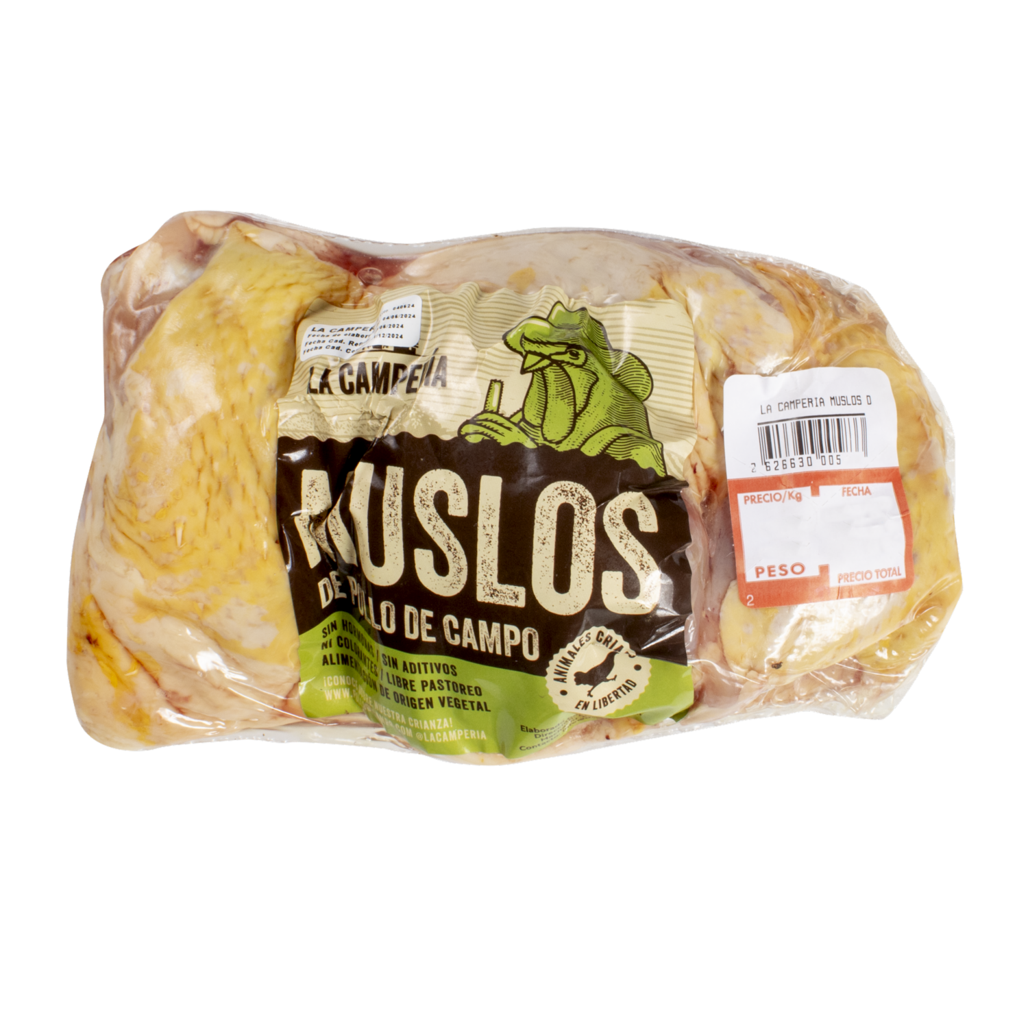Muslos De Pollo De Campo Al Pastoreo LA CAMPERÍA Al Peso