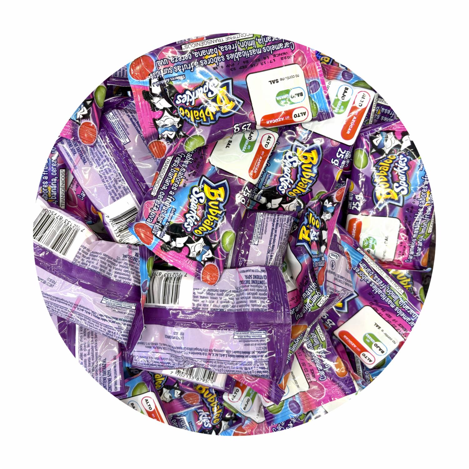Caramelos Masticables Sparkies BUBBALOO Al Peso