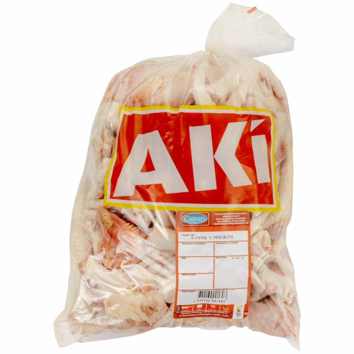 Patas Y Pescuezos De Pollo POFASA Al Peso