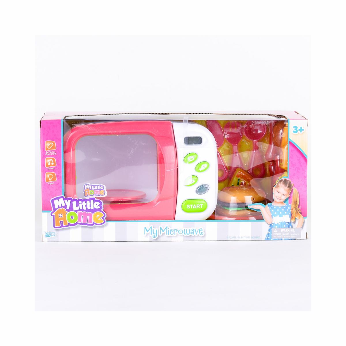 Set De Juego Microondas MY LITTLE HOME Incluye Accesorios