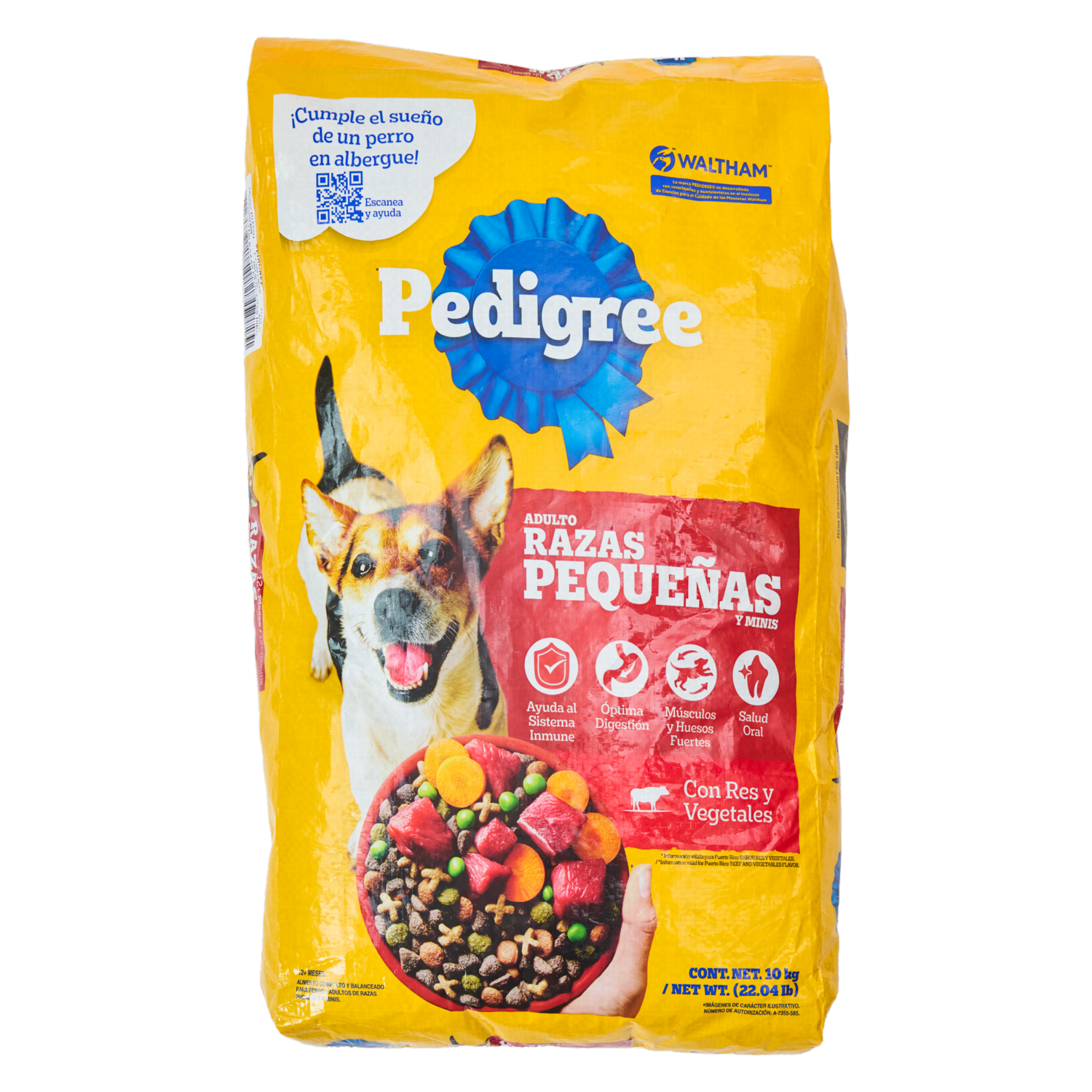 Alimento Para Perros Adulto Razas Pequeñas PEDIGREE 10 Kg