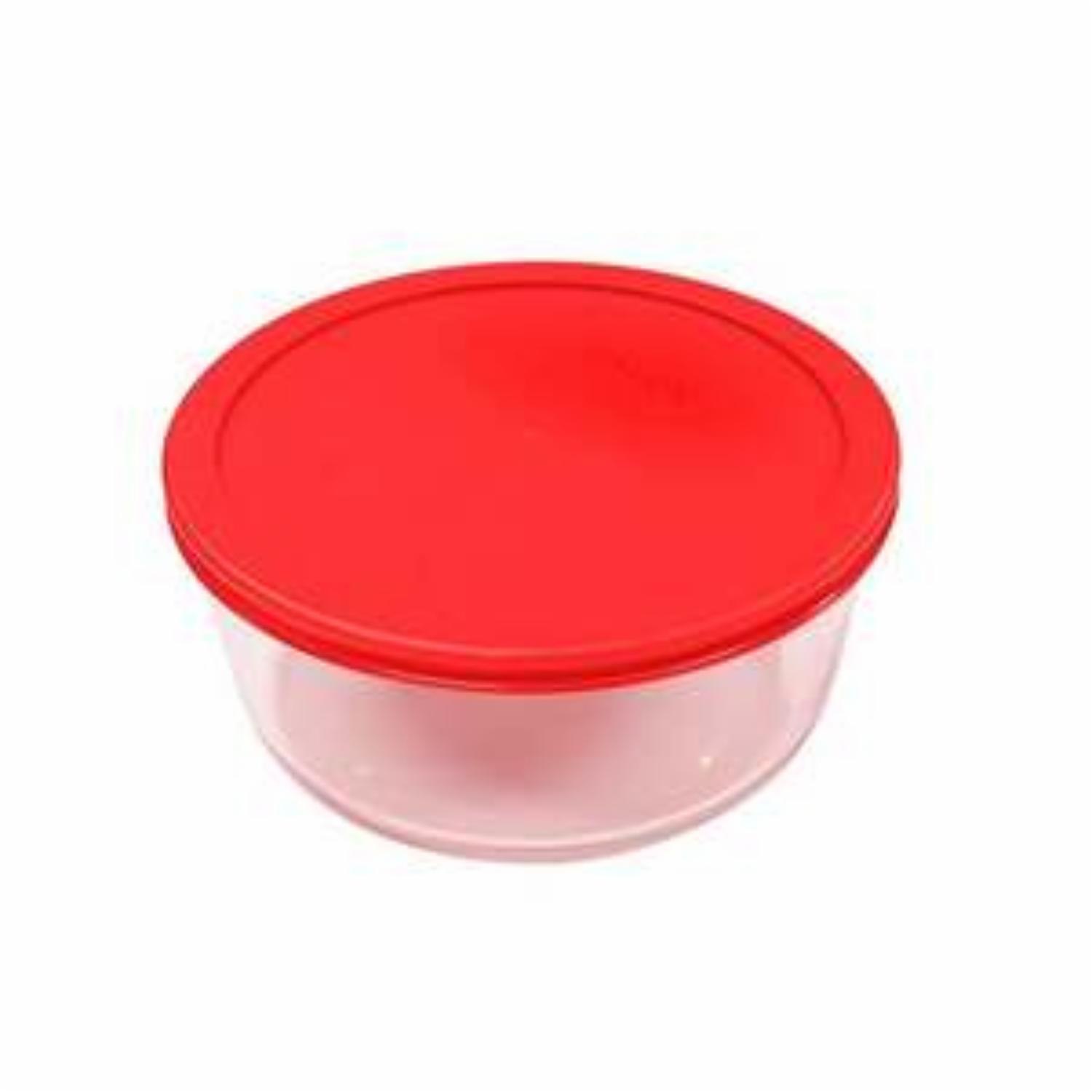 Molde Refractario Redondo Con Tapa PYREX Unidad