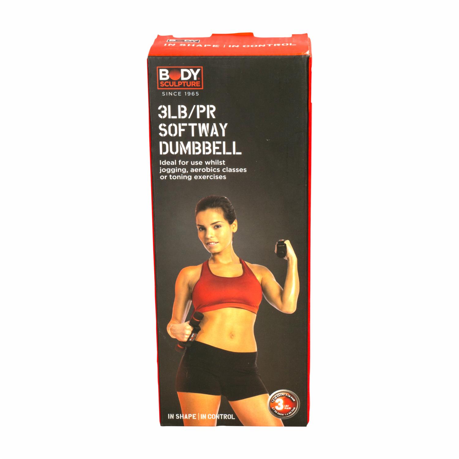 Juego De Pesas Con Esponja Suave BODY SCULPTURE 2 X 3 Lb