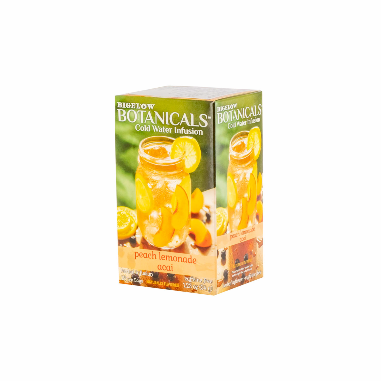 Bebida Infusión Herbal Sabor A  Durazno Limonada Y Acai BIGELOW 34 G