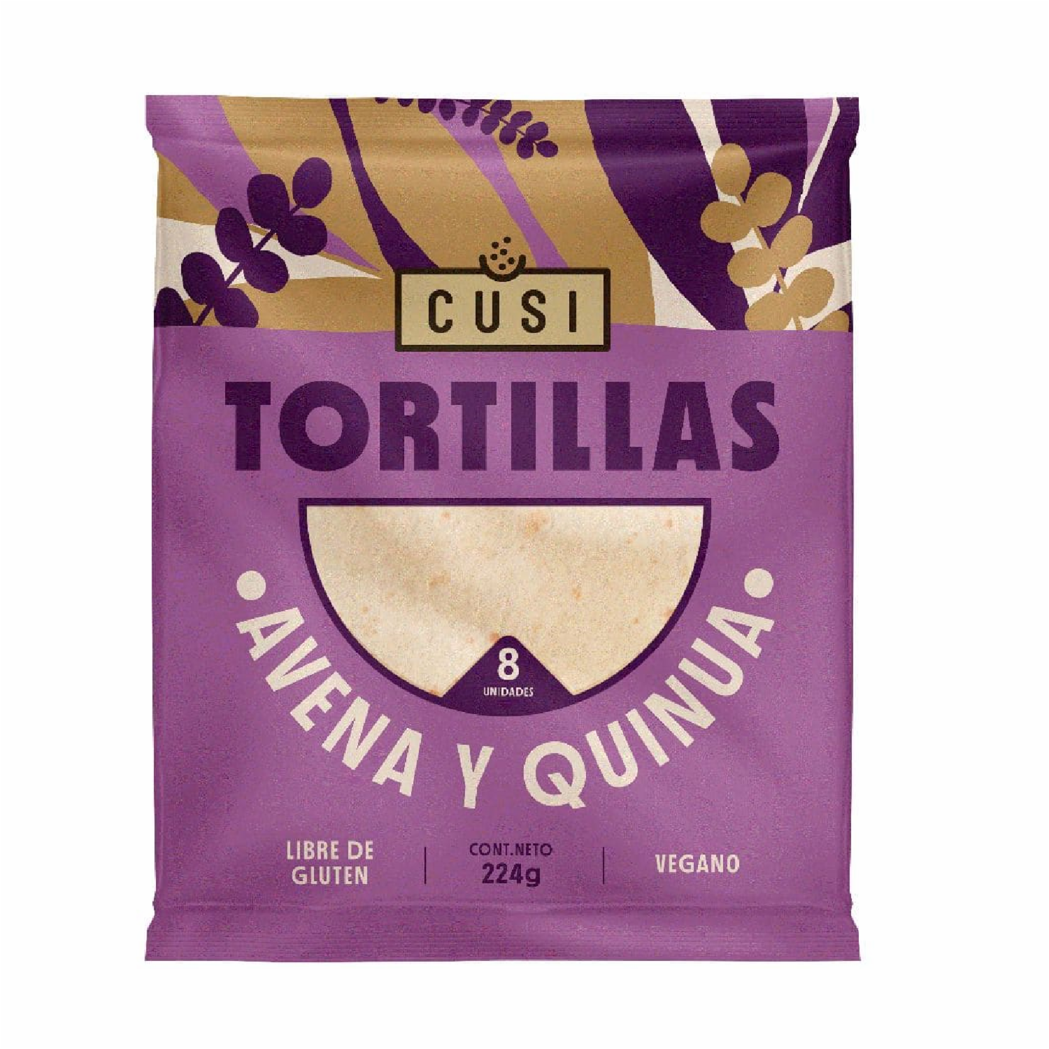 Tortillas De Quinua Y Avena CUSI 240 G