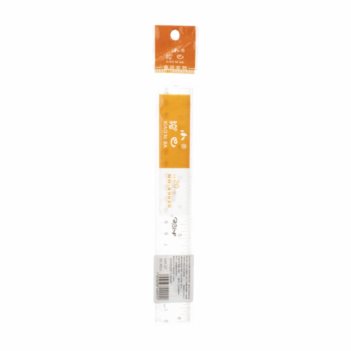 Regla Transparente BRETINI 20 Cm