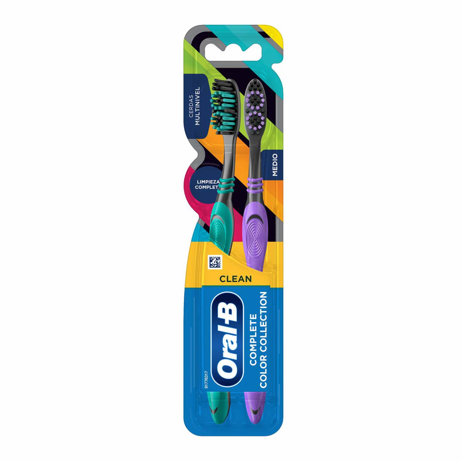 Cepillo Dental Complete Negro ORAL-B X2 Uds