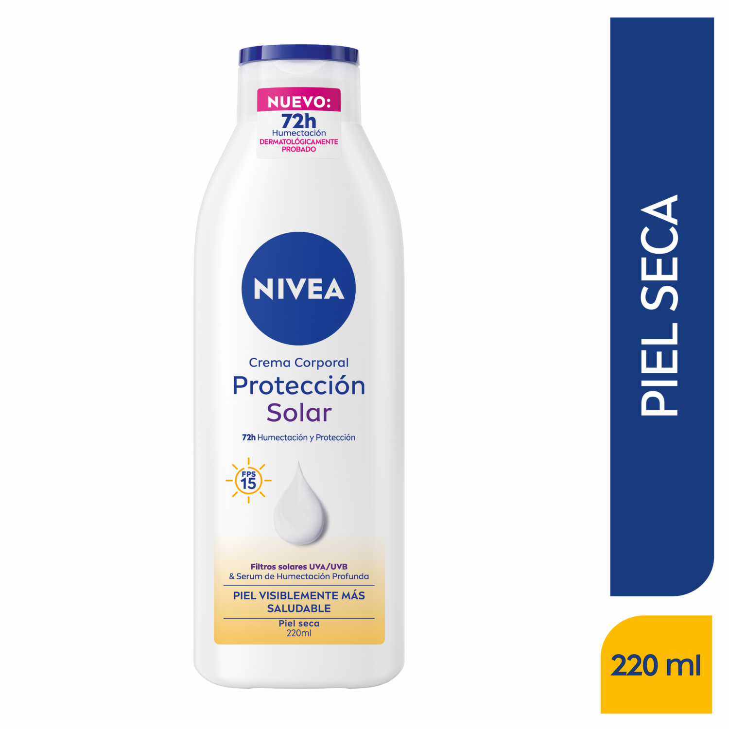 Crema Corporal Protección Uv Spf 15 NIVEA 220 Ml