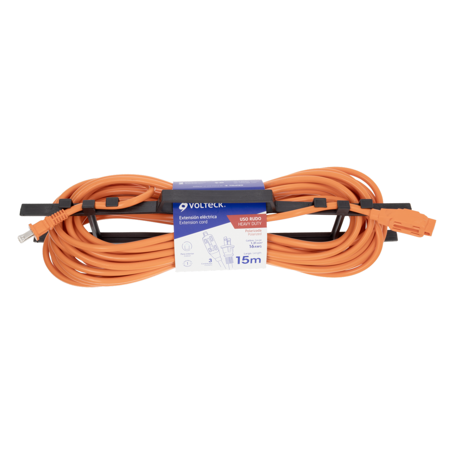 Extensiones Eléctricas2X16 15M VOLTECK Unidad
