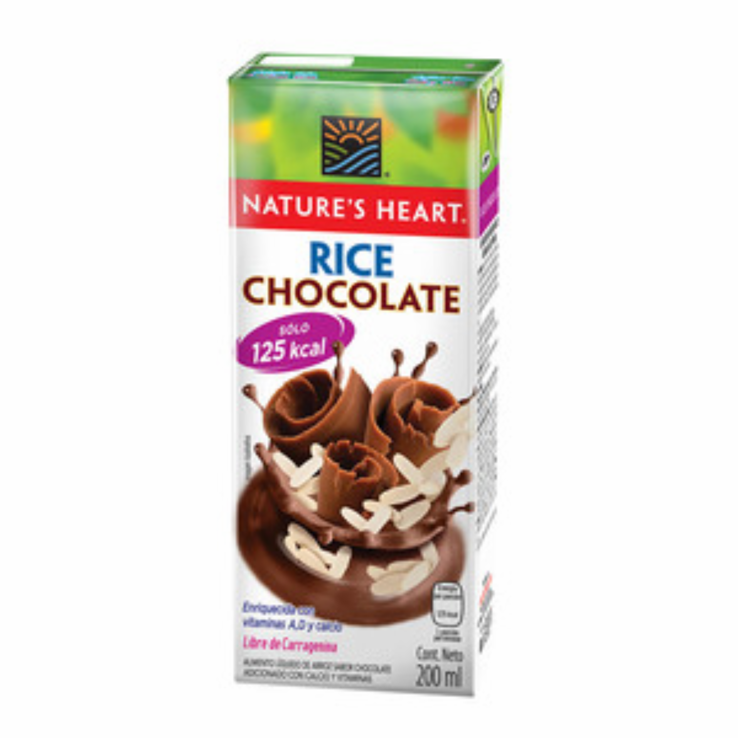 Bebida De Arroz Con Chocolate NATURE´S HEART 200 Ml