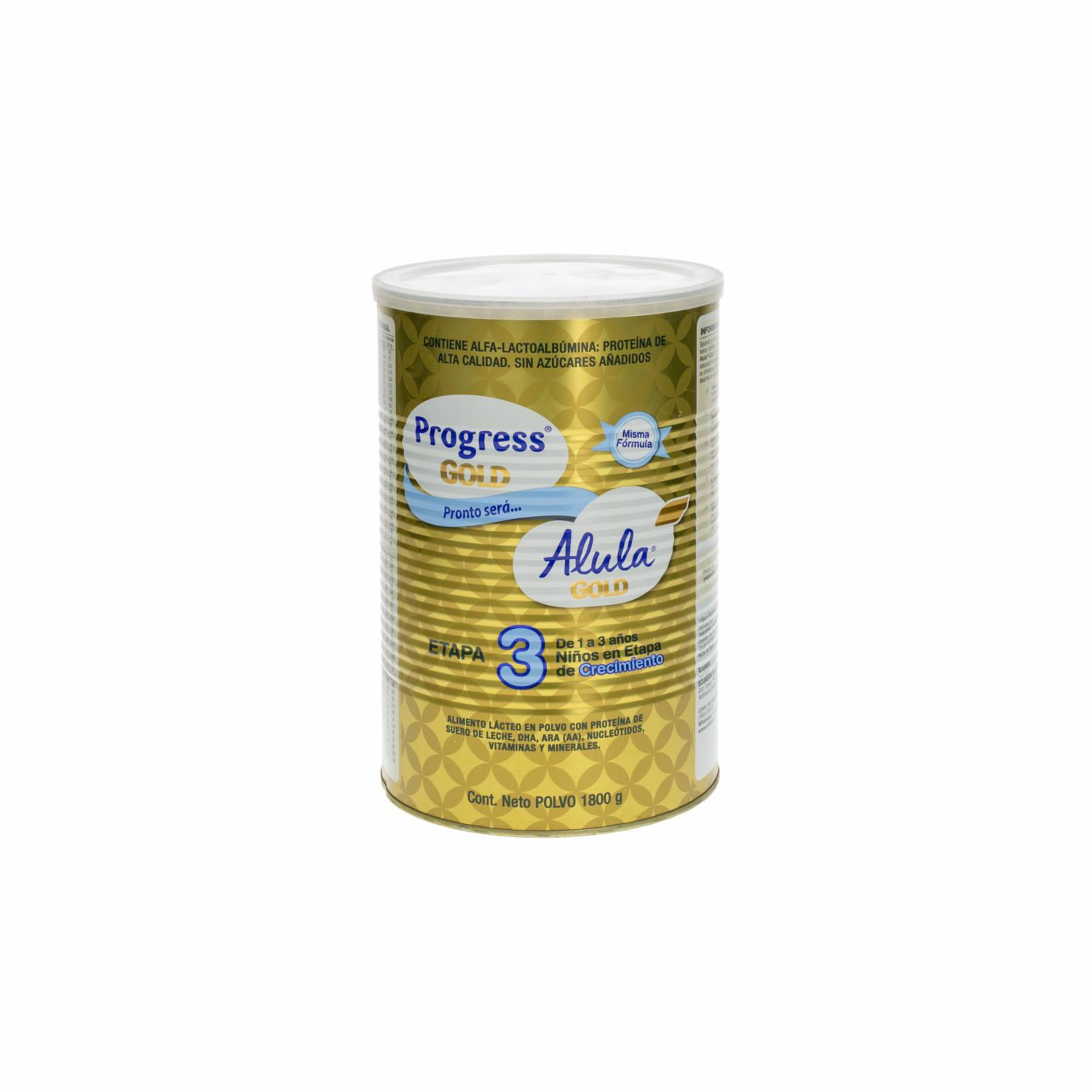 Leche Tercera Etapa Gold Progress Etapa 3 ALULA 1 800 g