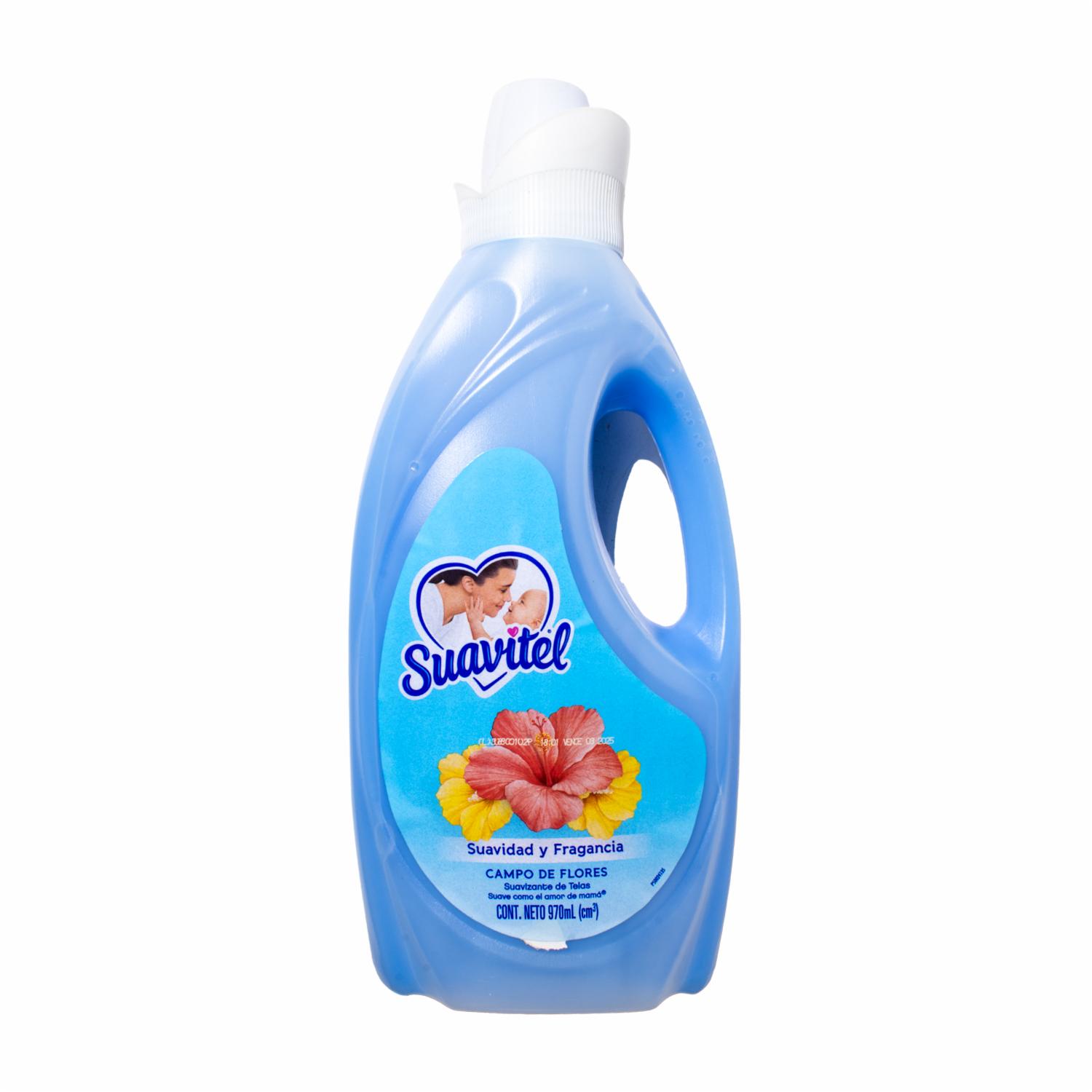 Suavizante De Ropa Fragancia Campo De Flores SUAVITEL 970 Ml