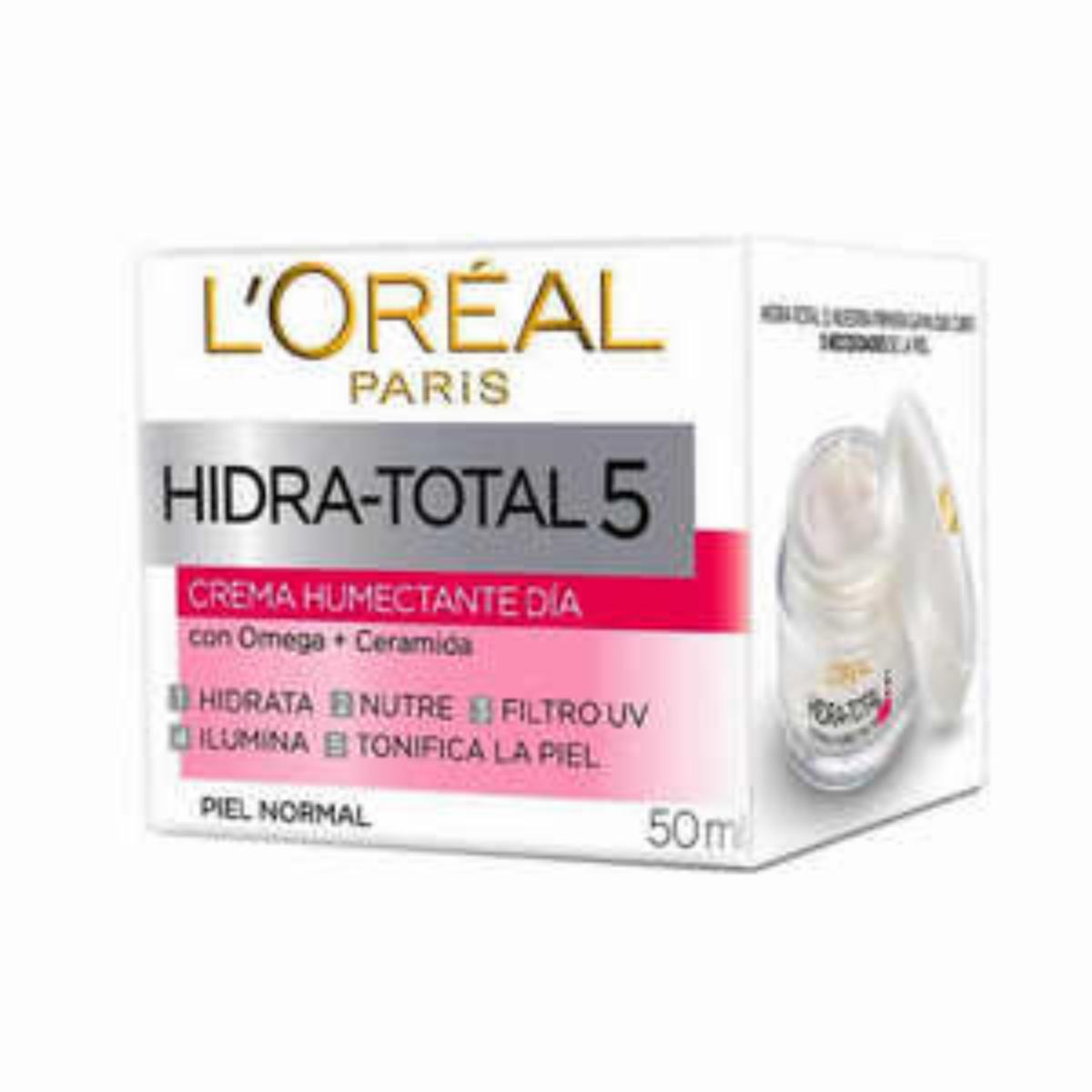 Crema Facial Noche Humectante Total 5 L’ORÉAL 50 Ml