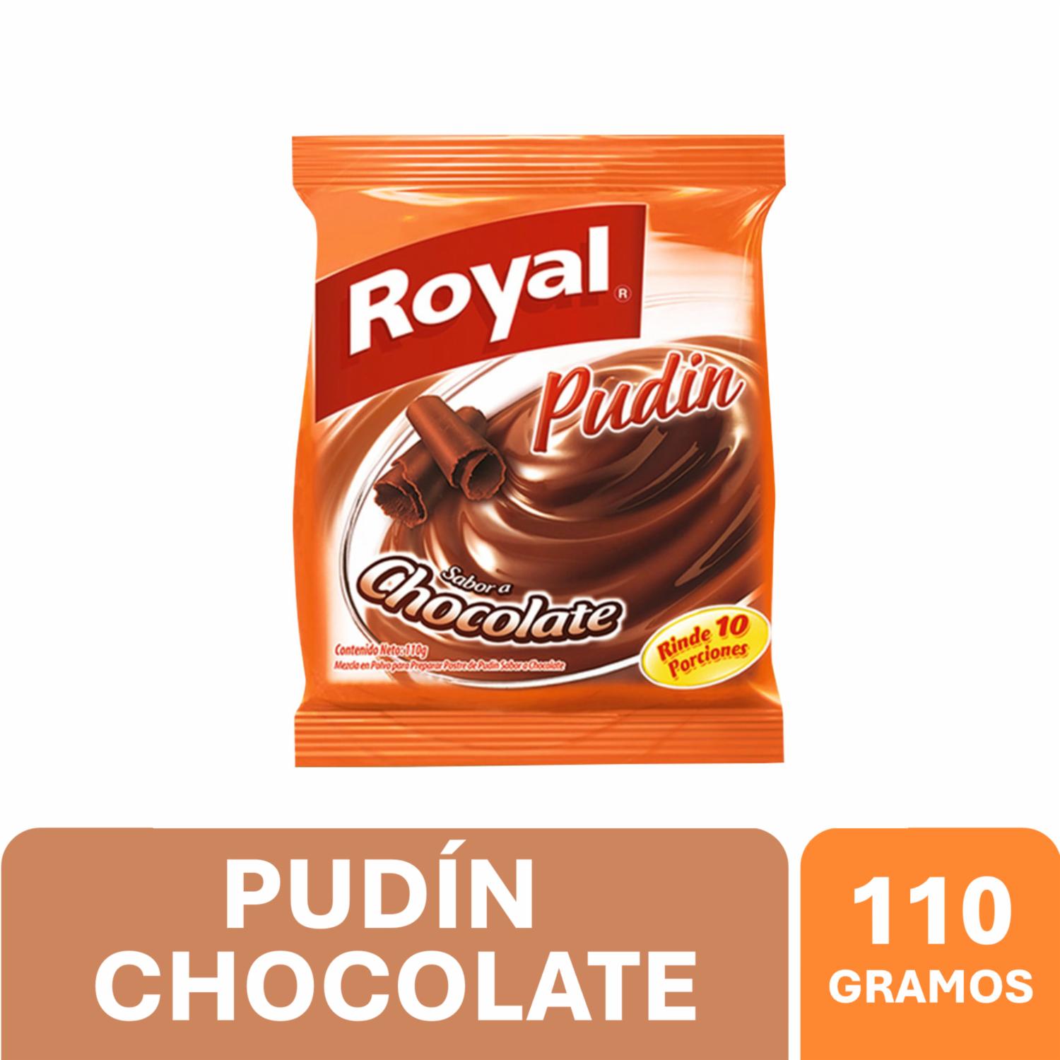 Pudin De Chocolate Mezcla Para Preparar ROYAL 110 G